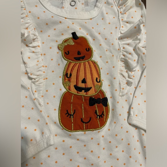 6-9M Pumpkin Jumper - Picture 2 of 3